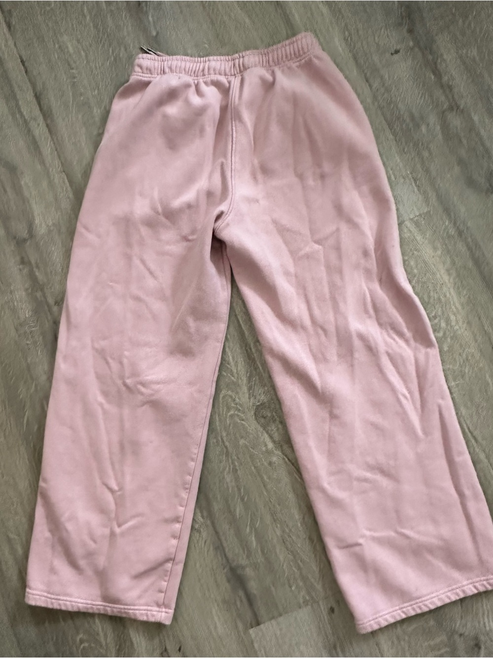🌸 GAP Pale Pink Fleece Sweatpants - Picture 3 of 9